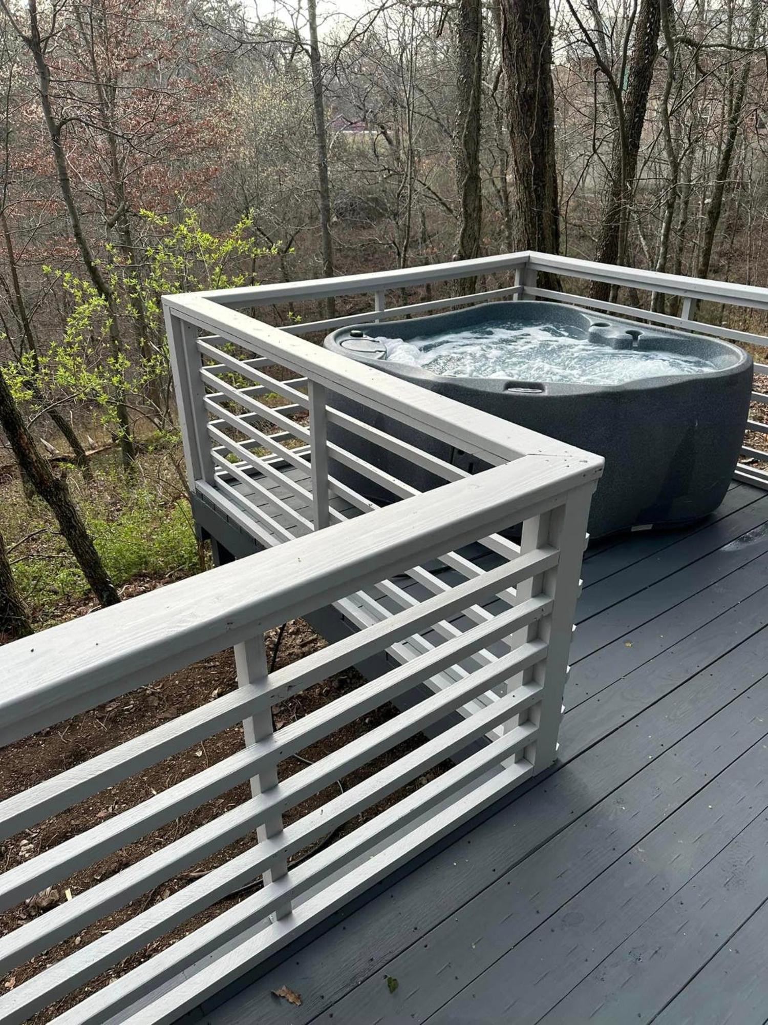 Loblolly Pines Adventure Cabin 4 King Eureka Springs Luaran gambar